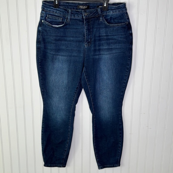 Judy Blue Denim - Judy Blue Dark Control Top Skinny Jeans Size 18W